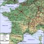 法国铁路地图