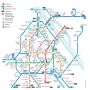 维也纳地铁加轻轨火车地图