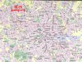 英国伦敦旅游交通地图