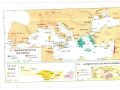 希腊和腓尼基在地中海地区的殖民地地图