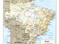 巴西地形图