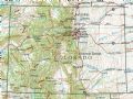 美国Corolado州地形图