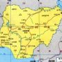 尼日利亚行政区划地图