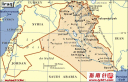 伊拉克英文地图